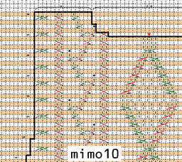 Excelで編み図作成 完成 つれづれきまぐれいろいろ